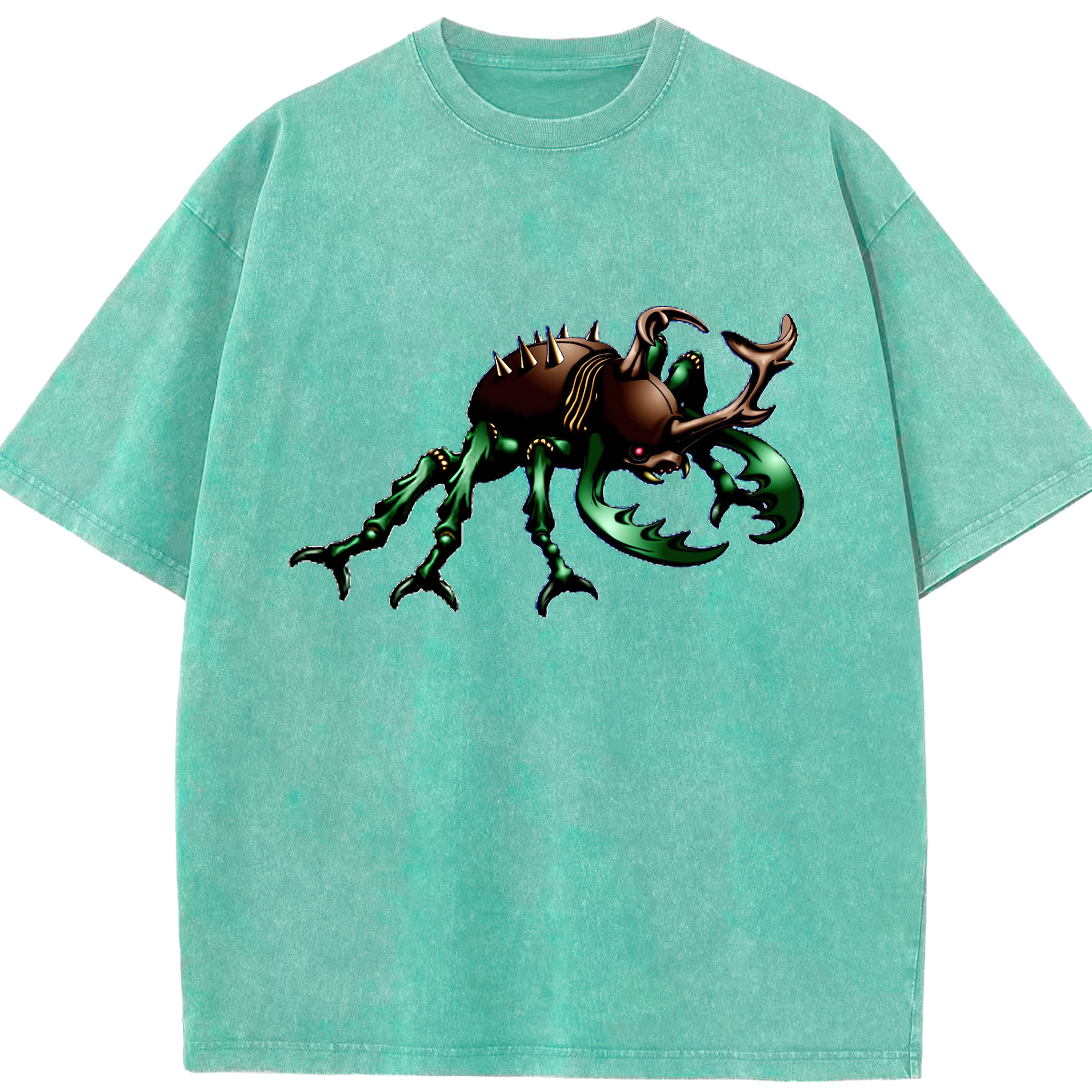 （画像用） 遊☆戯☆王 Yu-Gi-Oh! 綿100% ヴィンテージ風 半袖Tシャツ（フロントプリント）